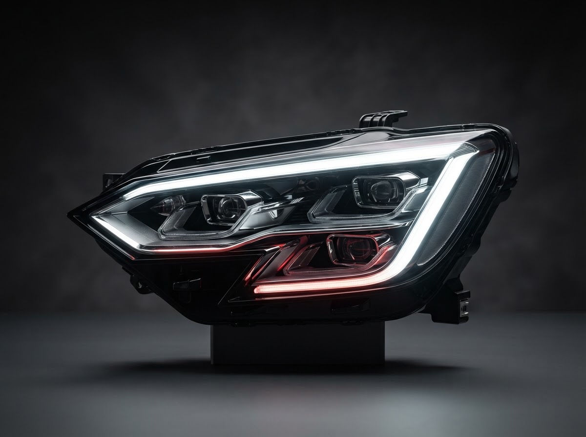 Car headlight assembly